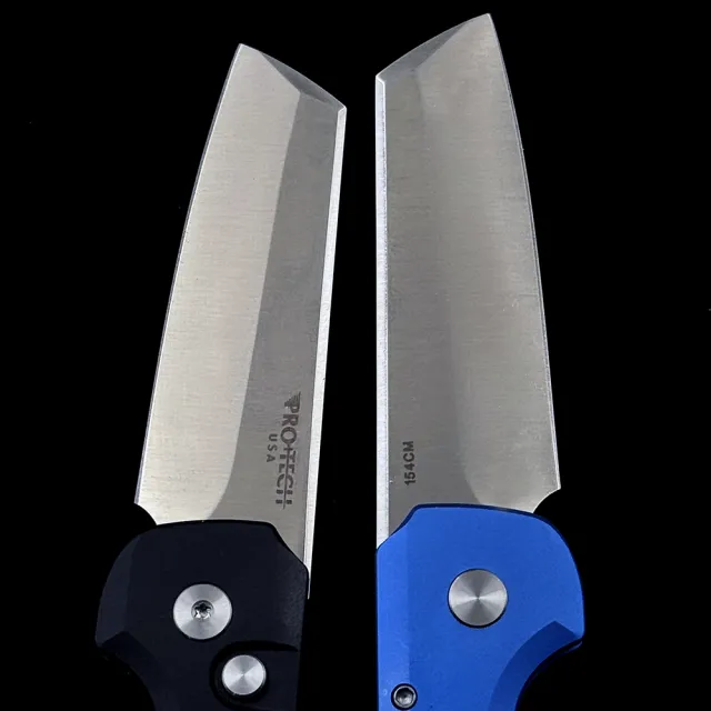 ProTech 2024 Reverse Tanto 154CM Aluminum Handle Folding Knife