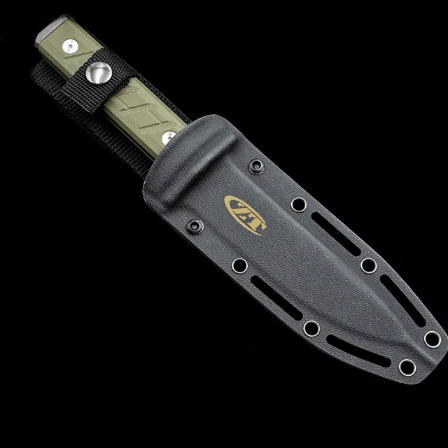 ZT0006 G10 handle 3V blade straight knife