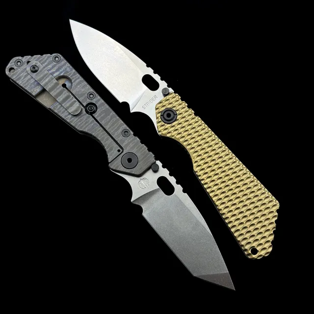 Strider SMF Aluminum +TC4 Titanium Handle Folding Knife