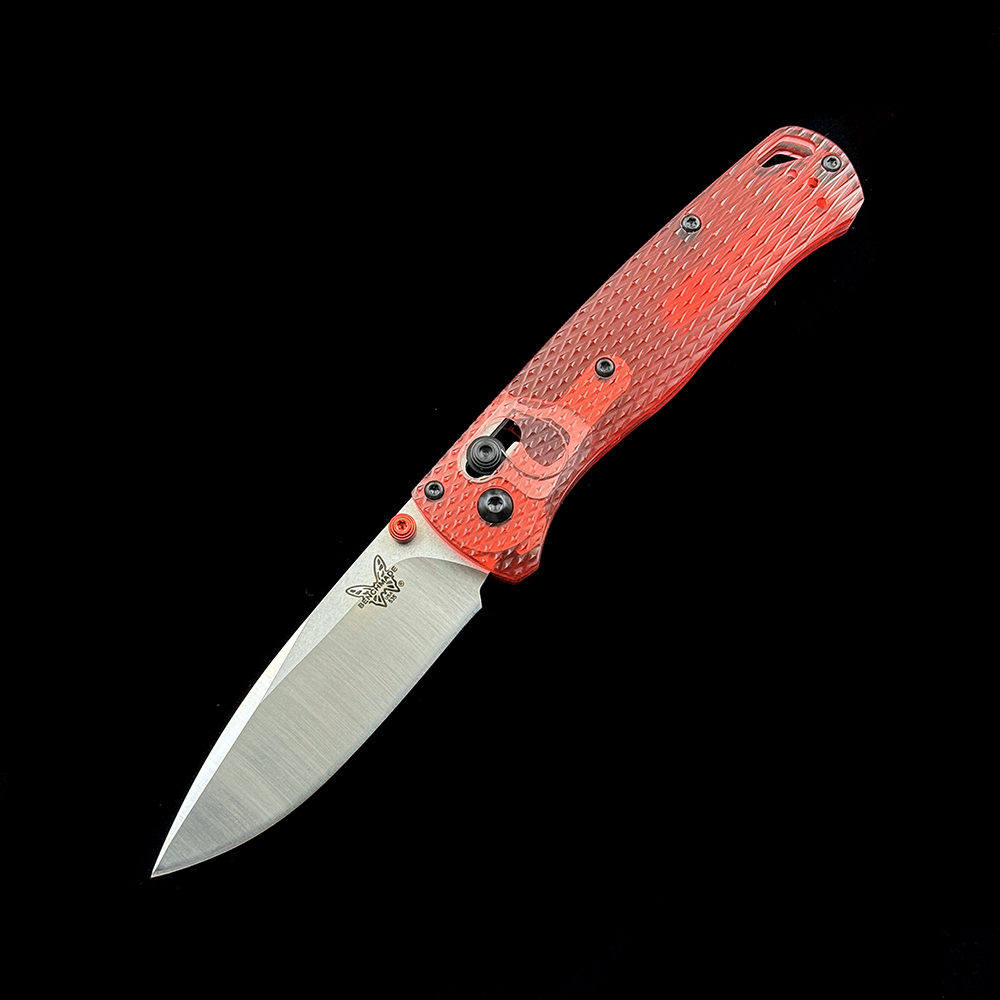 BM 535 Bearing Bugout AXIS PEI/ Acrylic handle Folding Knife