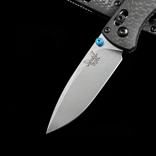 BM Mini 533-3 S90V Carbon Fiber Handles Bugout AXIS Folding Knife