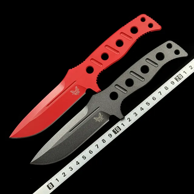 BM 375FE-1 Shane Sibert Adamas Fixed Blade Knife CruWear  Handle Sheath