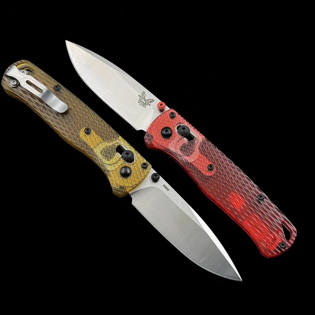 BM 535 Bearing Bugout AXIS PEI/ Acrylic handle Folding Knife