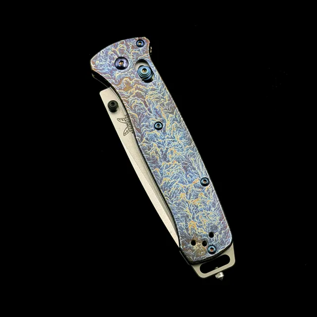 BM 537 Bailout Titanium alloy Handle  Knife