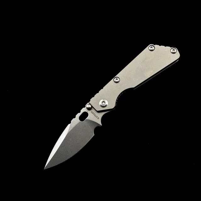 Strider PT3 Ceramic Bearing  Titanium Handle Knife