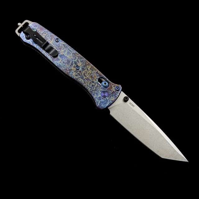 BM 537 Bailout Titanium alloy Handle  Knife