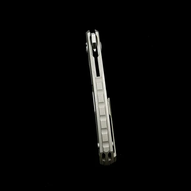 Shirogorov Quantum Folding Knife M390 Blade Outdoor Camping Hunting Pocket EDC Tool Knife