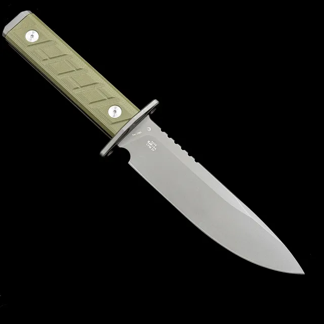 ZT0006 G10 handle 3V blade straight knife