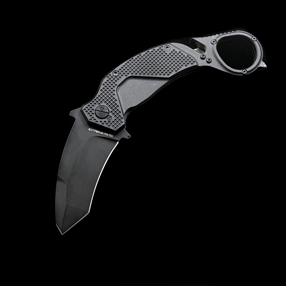 Extrema Ratio Nightmare Karambit Liner Lock Knife Black Aluminum