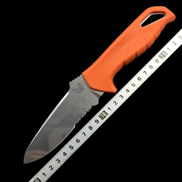 BM18040S Water Undercurrent Fixed Blade Dive Knife