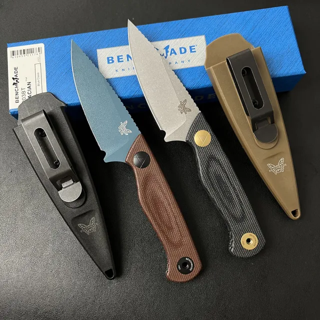 BM 203 Dacian Pocket Fixed Blade Knife