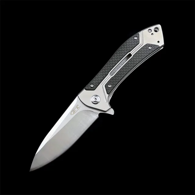 ZT 0801 TODD REXFORD Steel Handle Folding Knife