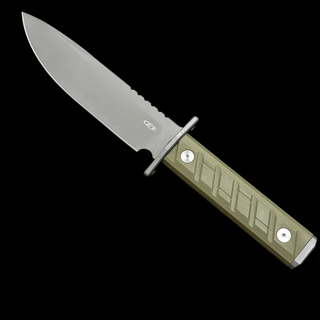 ZT0006 G10 handle 3V blade straight knife