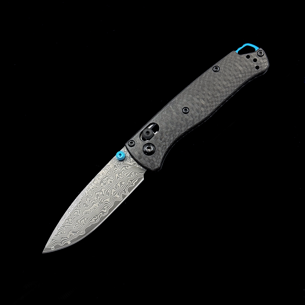 BM Mini 533-3 Carbon Fiber Handles Bugout AXIS Knife