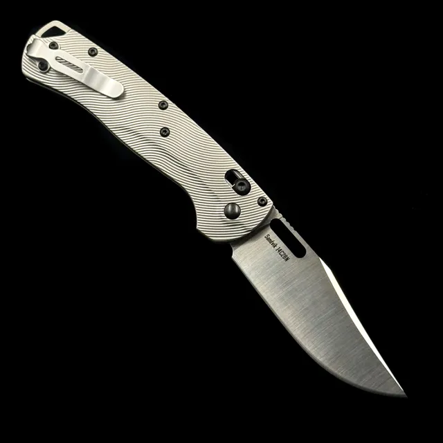 BM 15535 TIP Hunt Taggedout AXIS 100% 14C28N Titanium Folding Knife