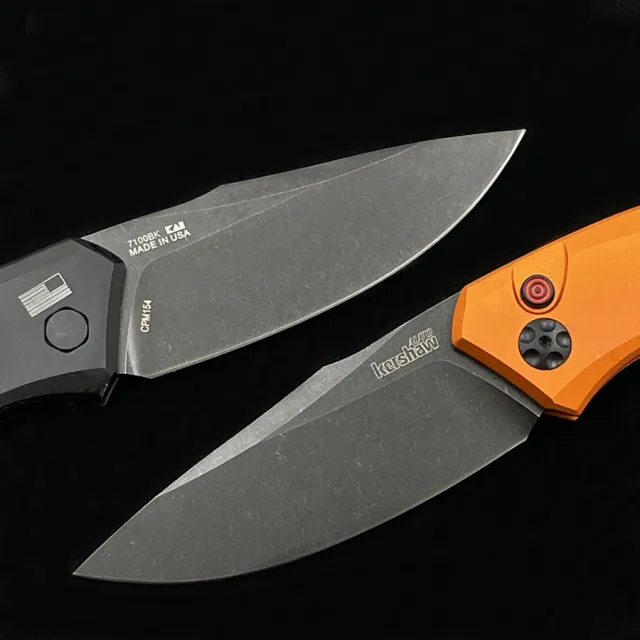 KS  7100BW Launch 1 AUTO Folding Knife