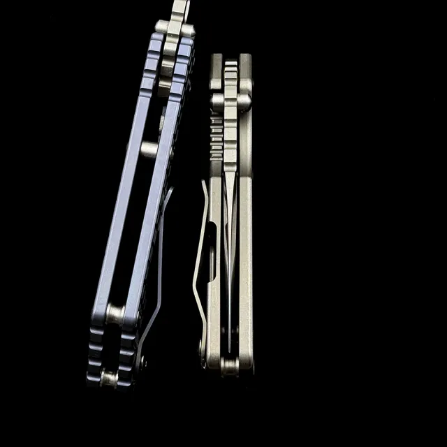 Strider PT3 Ceramic Bearing  Titanium Handle Knife