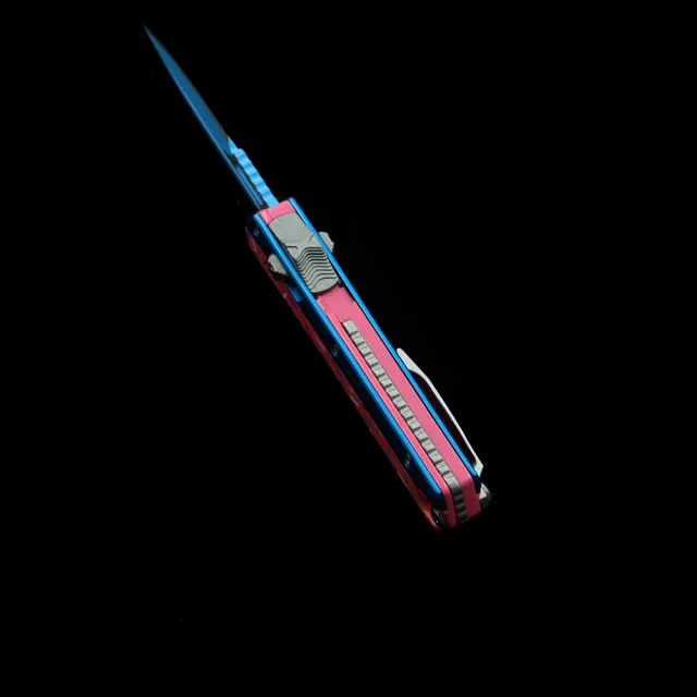 MINI Donut Pink GLYKON Zinc alloy handle Automatic knife