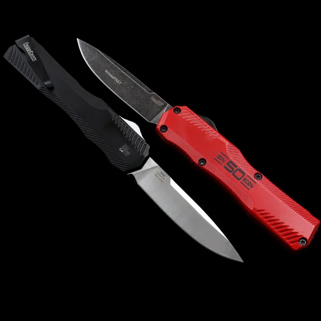 KS 9000 50th Anniversary Zinc Alloy Version Matt Diskin Livewire AUTO Knife