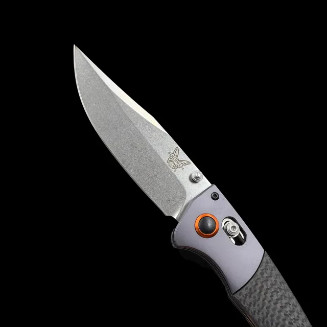 BM 15080-1 Hunt Damascus AXIS Folding Knife