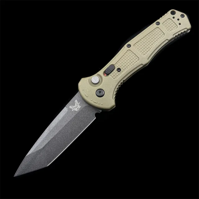 BM 9071BK Claymore AUTO Folding Knife 3.6