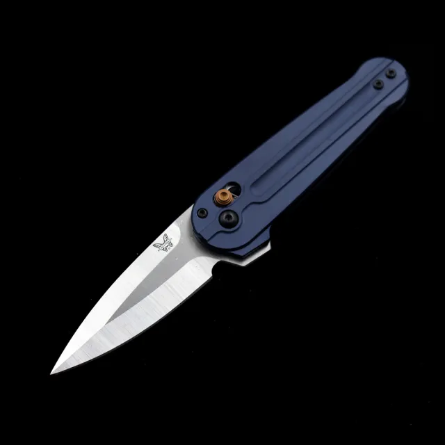BM 491 Bugout AXIS Folding Knife Aluminum Handles