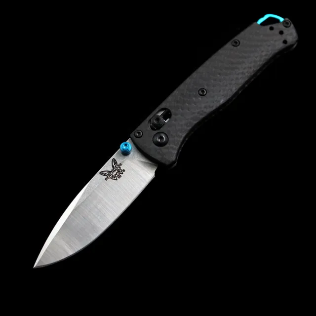 BM Mini 533-3 Carbon Fiber Handles Bugout AXIS Knife