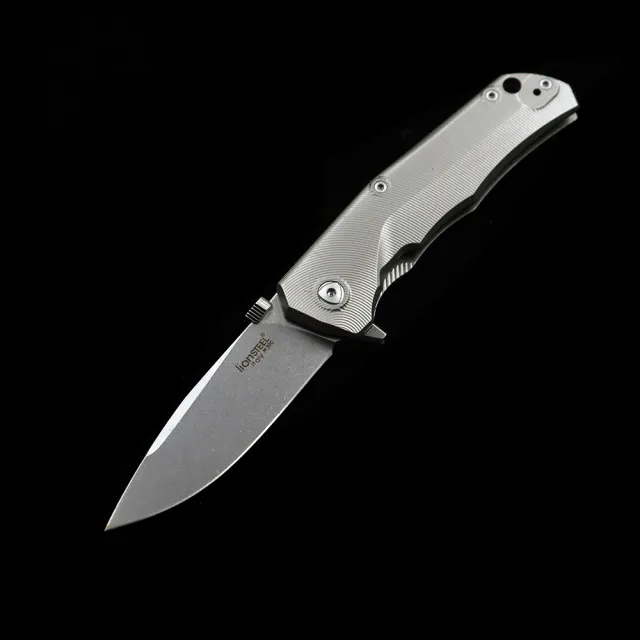 LionSteel TRE Three Rapid Exchange Folder M390 Blade Titanium Handles