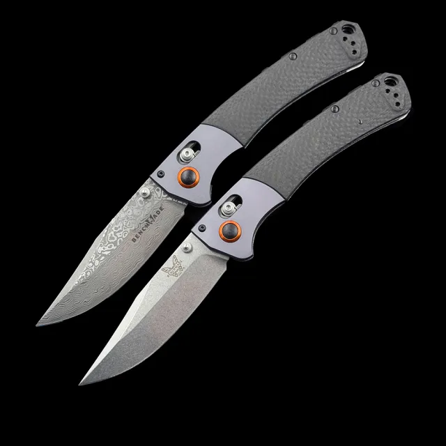 BM 15080-1 Hunt Damascus AXIS Folding Knife