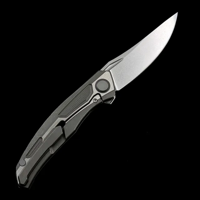 Shirogorov Quantum Folding Knife M390 Blade Outdoor Camping Hunting Pocket EDC Tool Knife