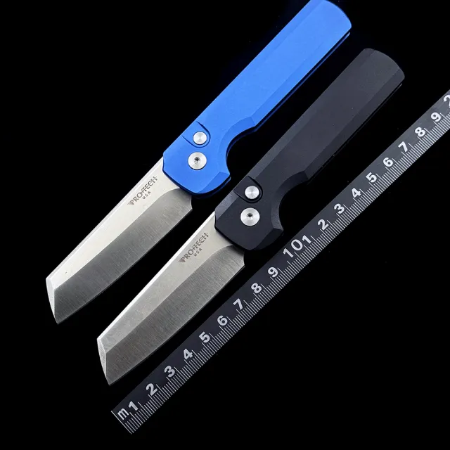 ProTech 2024 Reverse Tanto 154CM Aluminum Handle Folding Knife