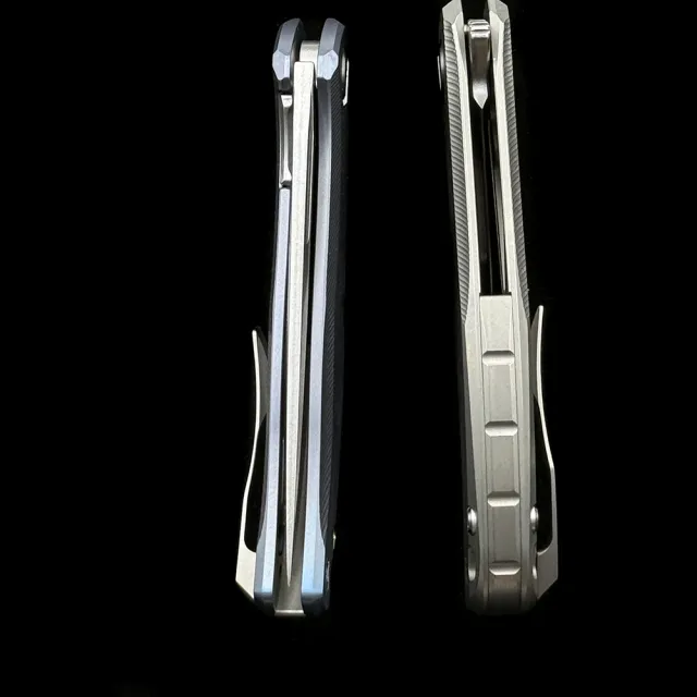 Shirogorov Stellar Ceramic Bearing Titanium Handle Mark M390 Folding Knife