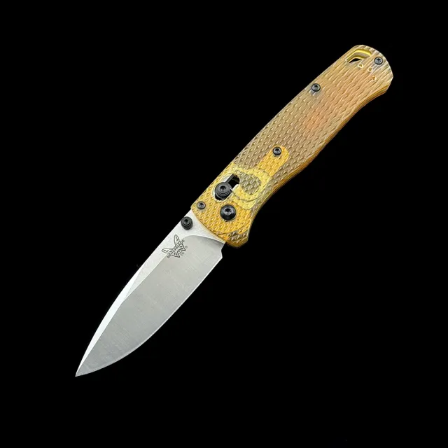 BM 535 Bearing Bugout AXIS PEI/ Acrylic handle Folding Knife