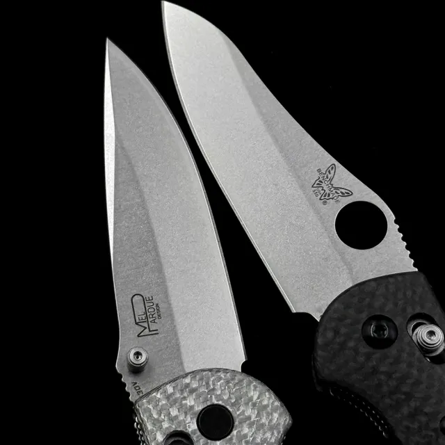 BM 550-1 551-1 Carbon fiber handle Griptilian AXIS Bearing Folding Knife