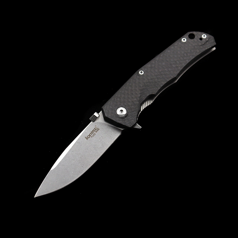 LionSteel TRE Three Rapid Exchange Folder M390 Blade Titanium Handles