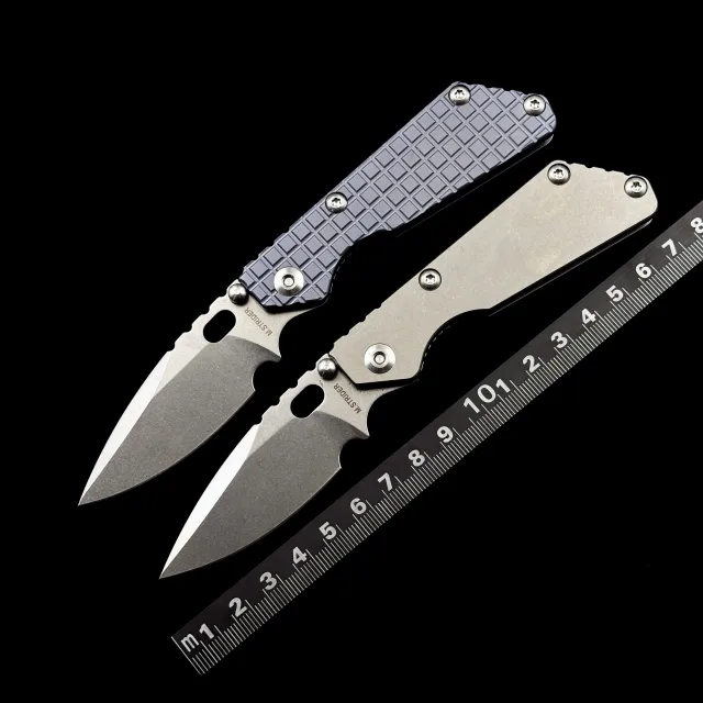 Strider PT3 Ceramic Bearing  Titanium Handle Knife