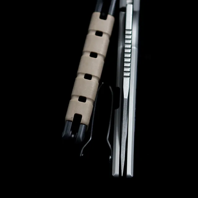 ZT 0223 Flipper Fish Fin KVT Bearing Folding Knife