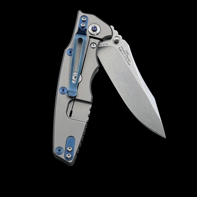 ZT 0392 Ceramic Bearing TC4 Titanium Handle Folding Knife Outdoor Camping Hunting Pocket EDC Tool Knife