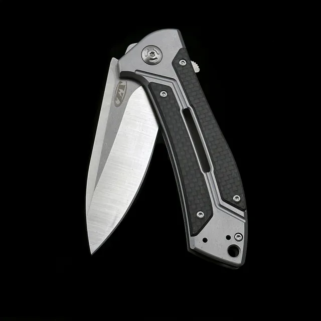 ZT 0801 TODD REXFORD Steel Handle Folding Knife