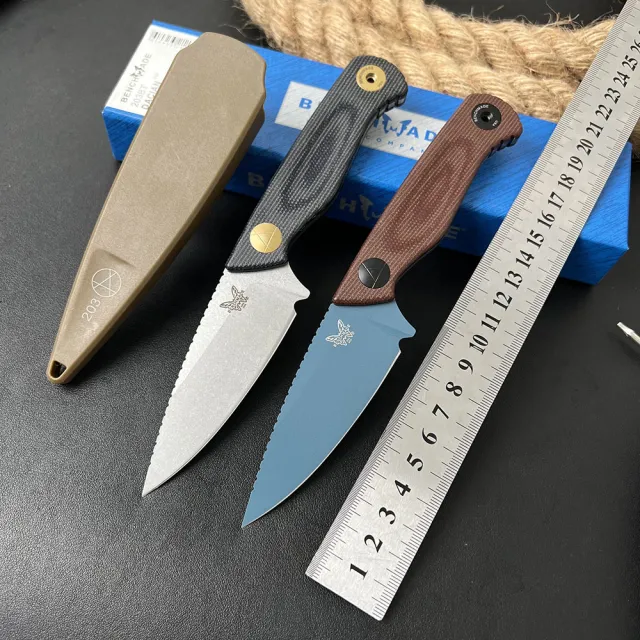 BM 203 Dacian Pocket Fixed Blade Knife