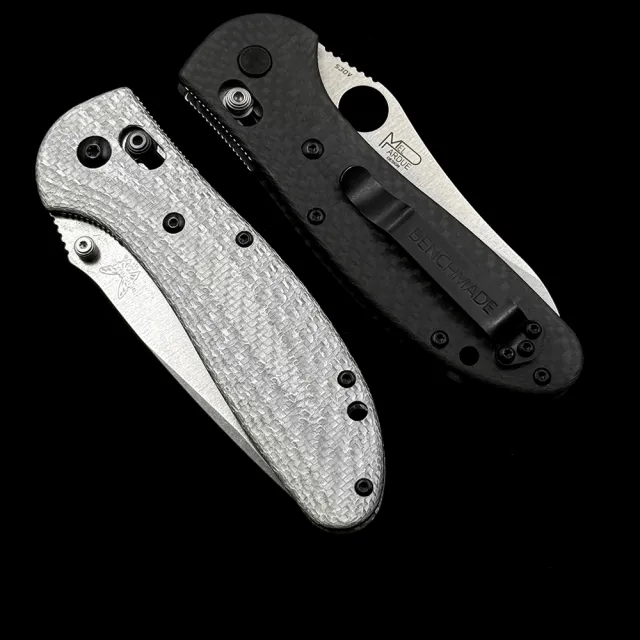 BM 550-1 551-1 Carbon fiber handle Griptilian AXIS Bearing Folding Knife