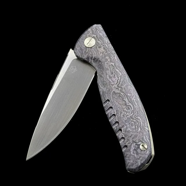 Shirogorov F3 G10 handle D2 blade folding knife