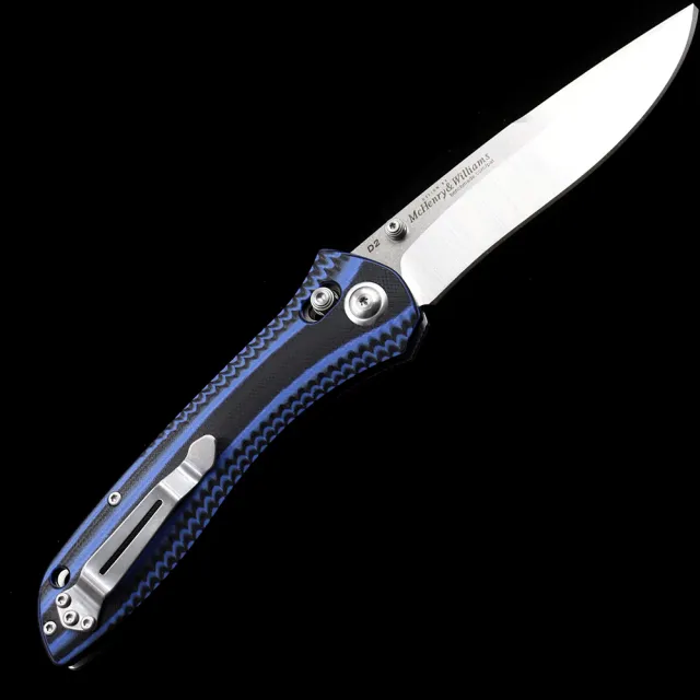 JULI OEM BM 710-1401 %100 D2 Blade Seven | Ten McHenry`Williams Folding knife