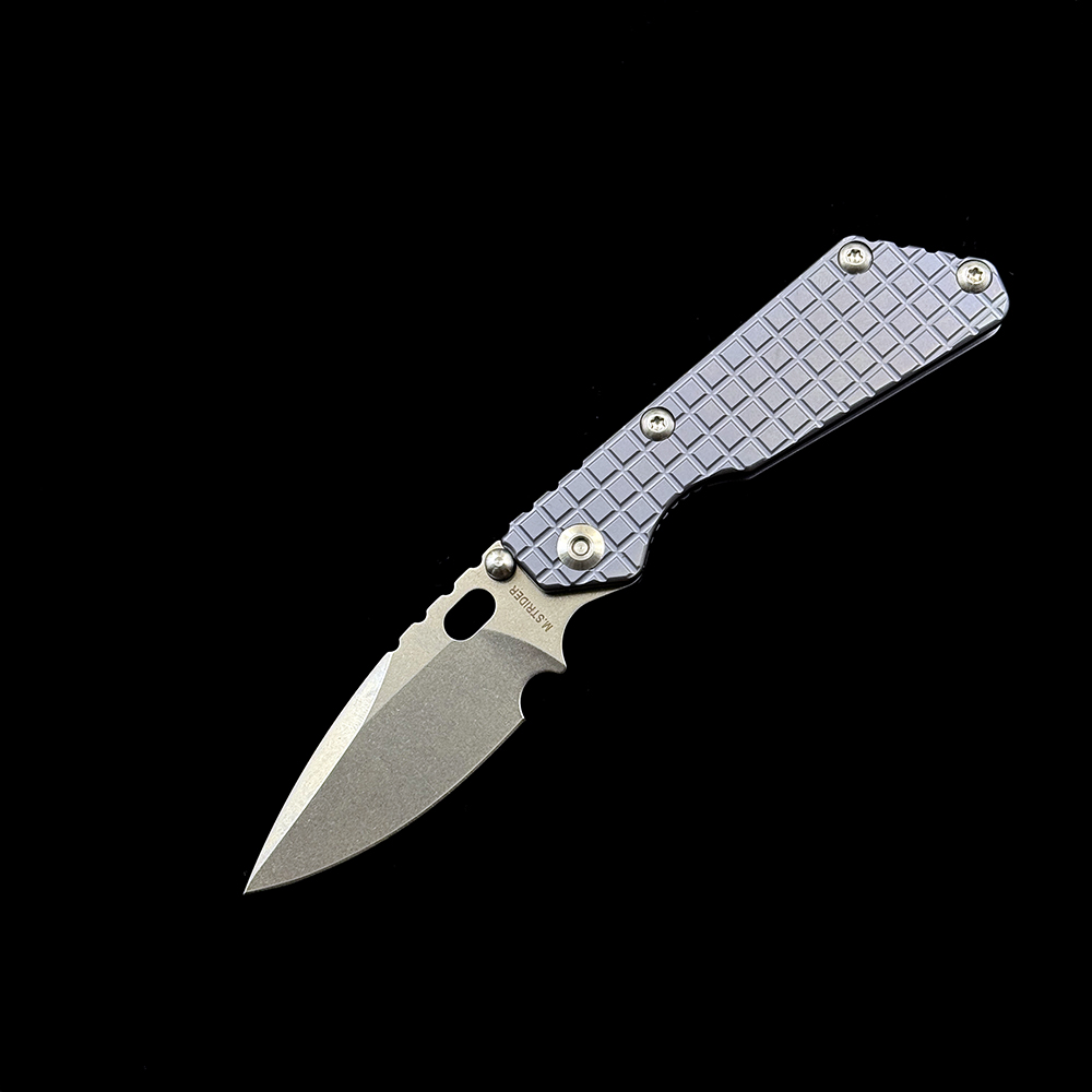 Strider PT3 Ceramic Bearing  Titanium Handle Knife