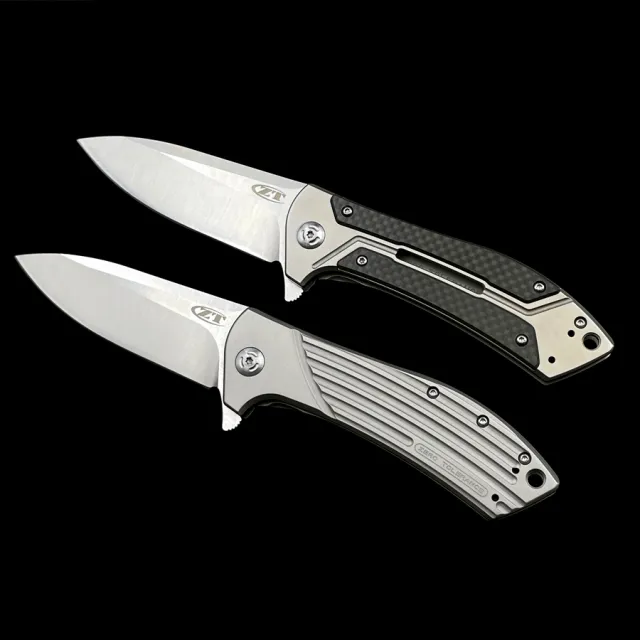 ZT 0801 TODD REXFORD Steel Handle Folding Knife