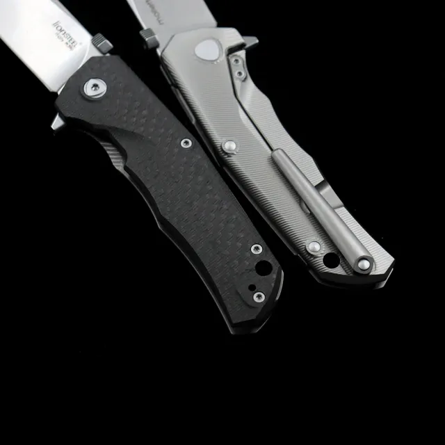 LionSteel TRE Three Rapid Exchange Folder M390 Blade Titanium Handles