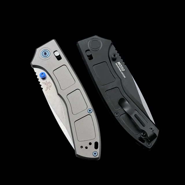 BM 748 Narrows  Titanium M390 Blade  AXIS Folding Knife