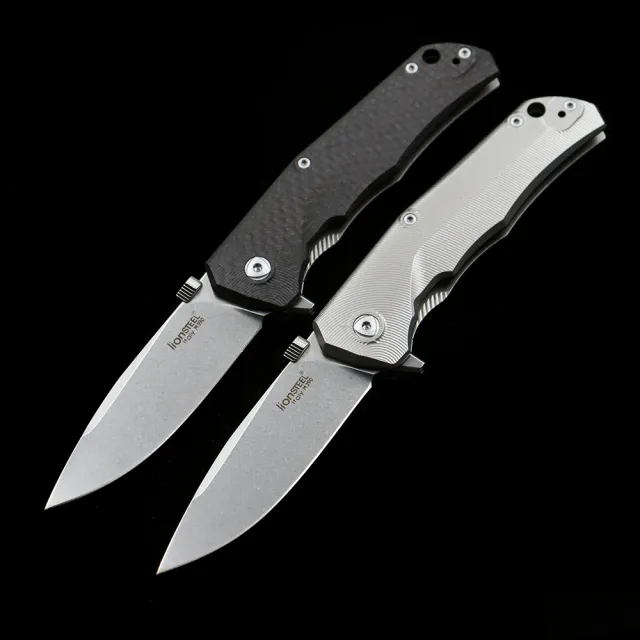 LionSteel TRE Three Rapid Exchange Folder M390 Blade Titanium Handles