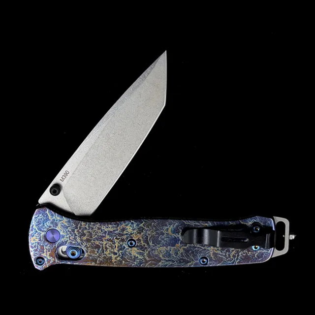 BM 537 Bailout Titanium alloy Handle  Knife