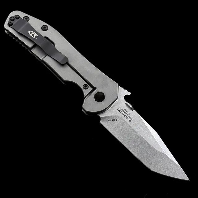 ZT 0620CF Emerson Tanto Carbon Fiber Bearing Folding Knife